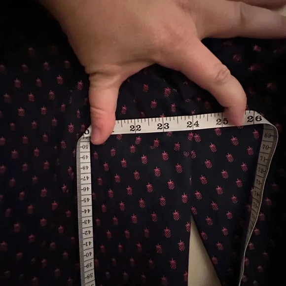 Duluth Trading Navy Pineapple Long-Sleeved Shirt Womens 1X - Picture 5 of 5